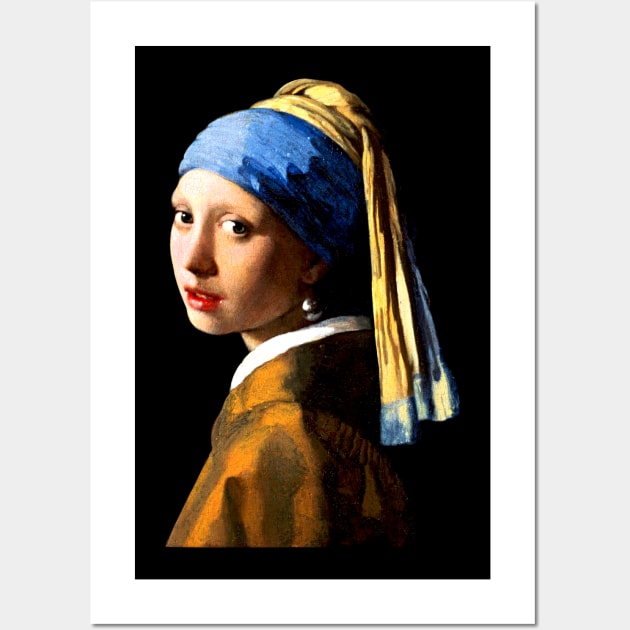 Girl with a pearl earring Wall Art by Africa